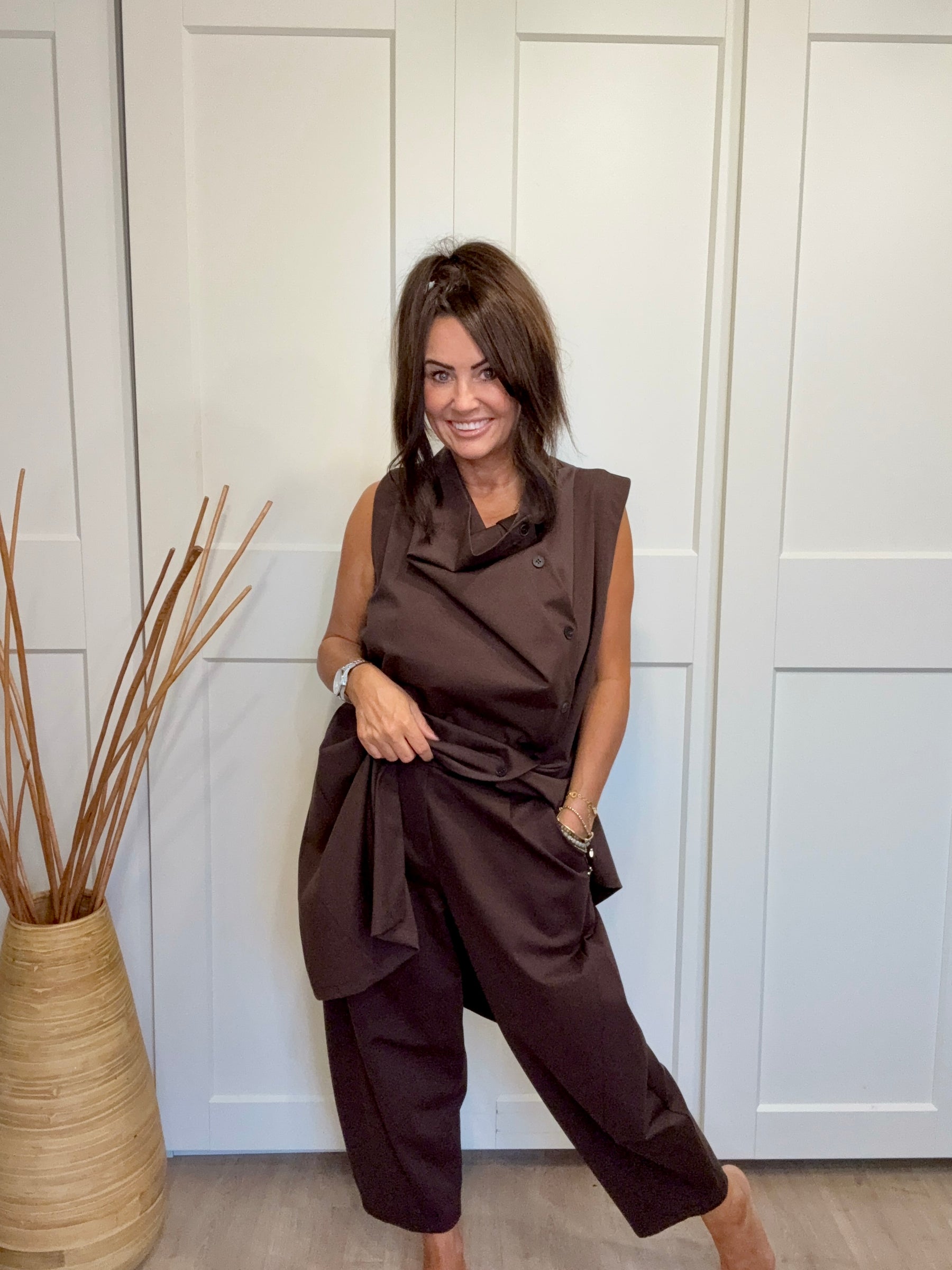 Hampton Scuba JOGGERS - Chocolate