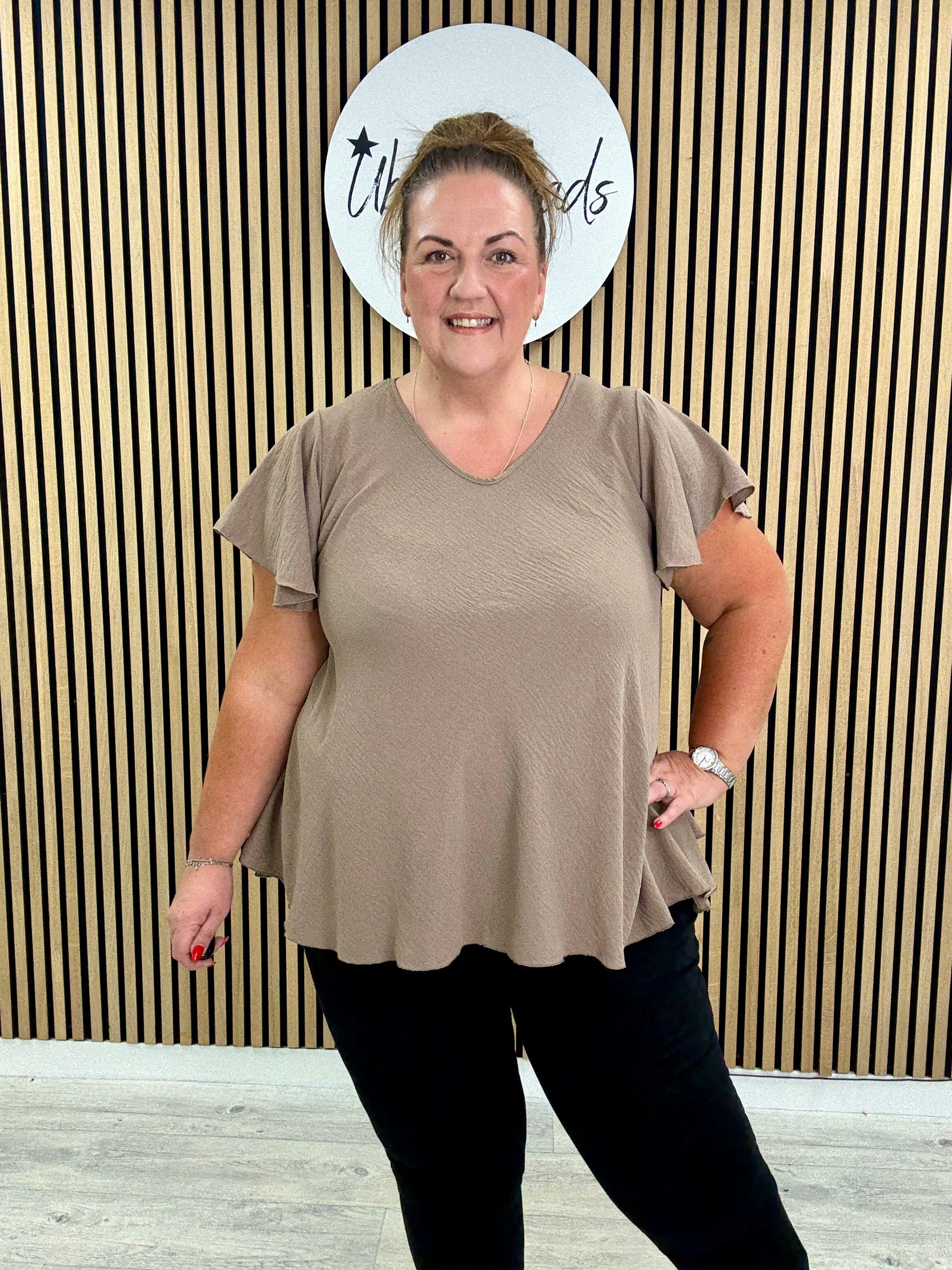 Heidi Swing Tunic - Taupe