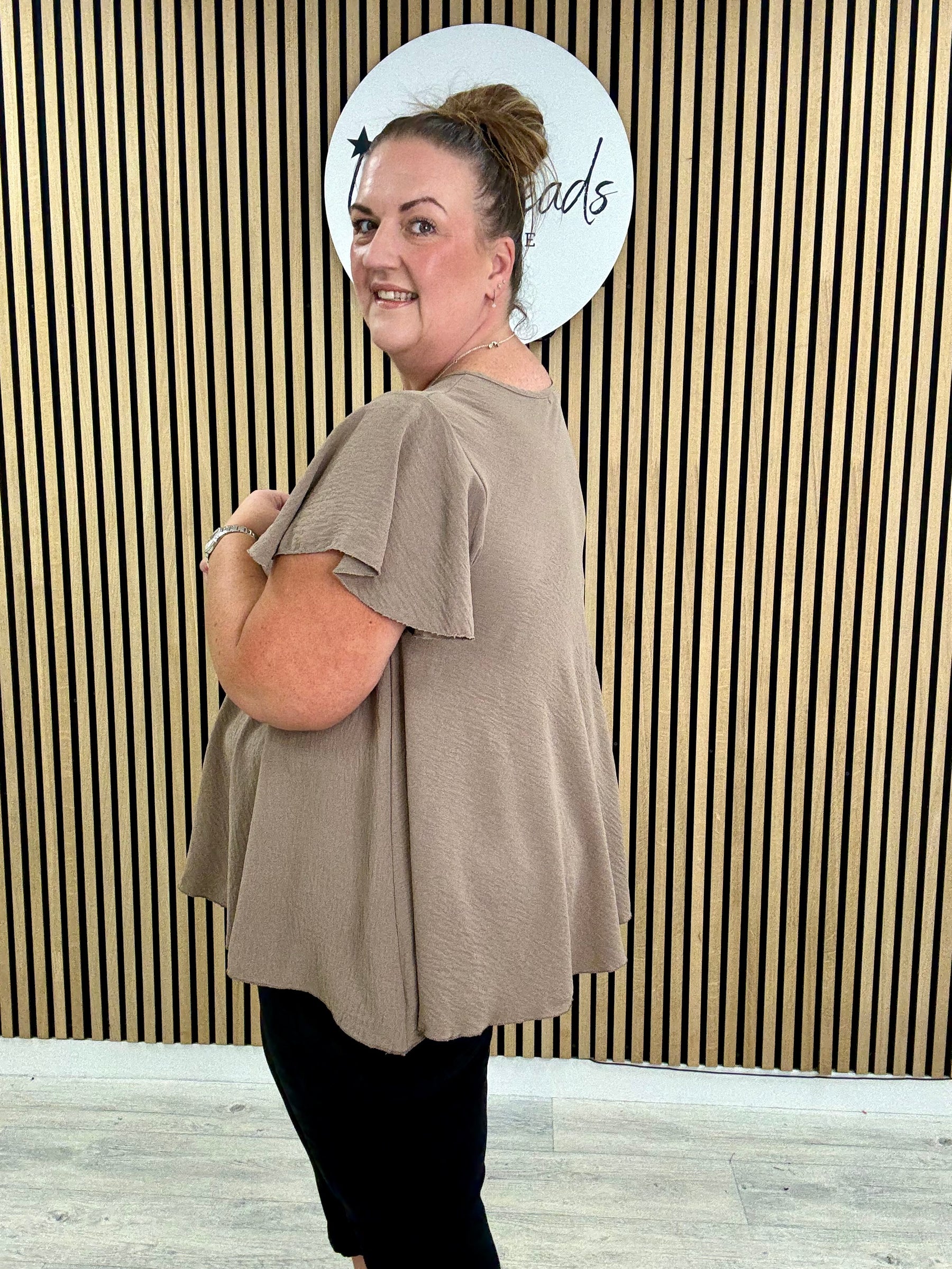 Heidi Swing Tunic - Taupe