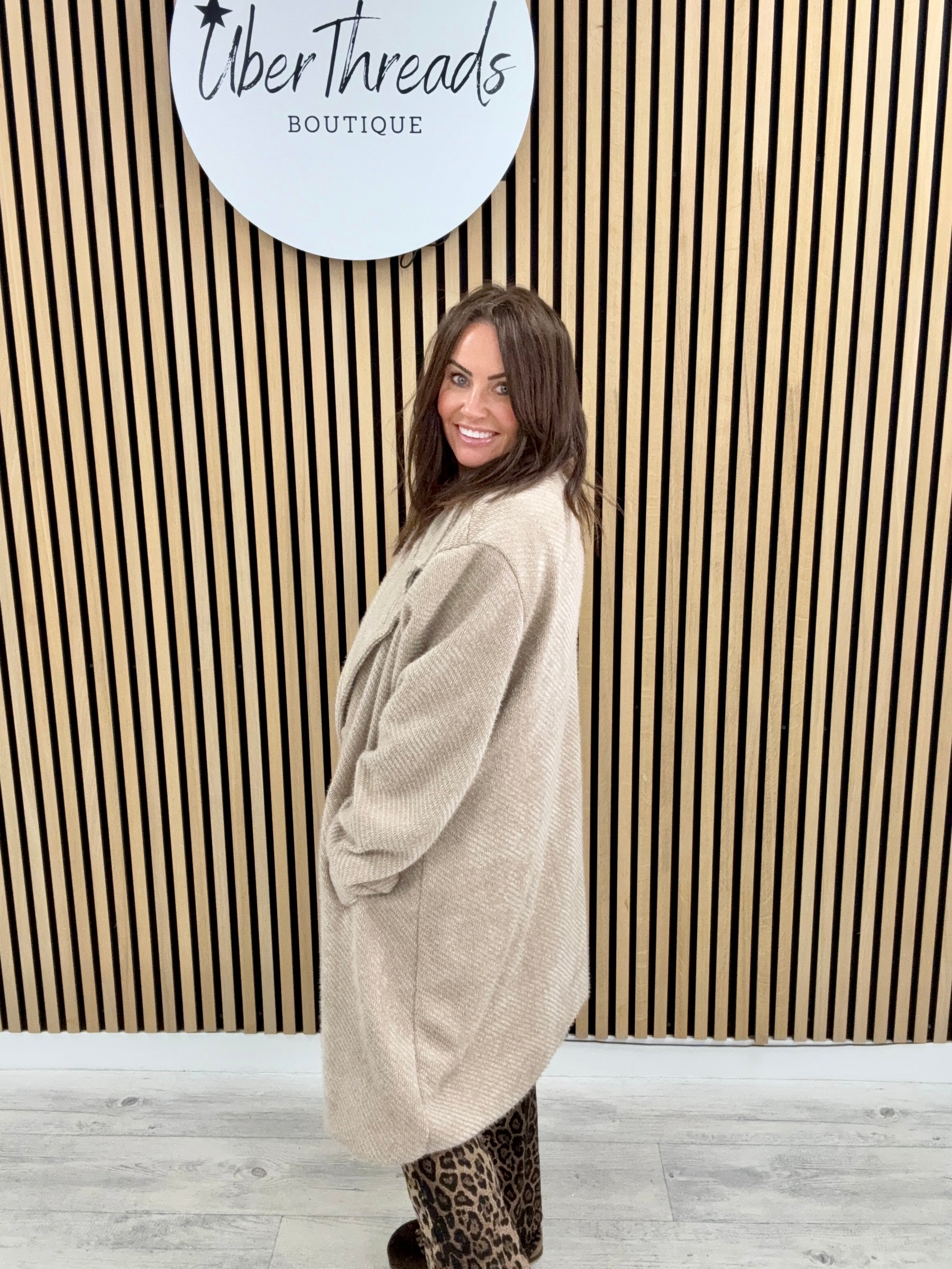 The Boyfriend Blazer Coat - Oatmeal