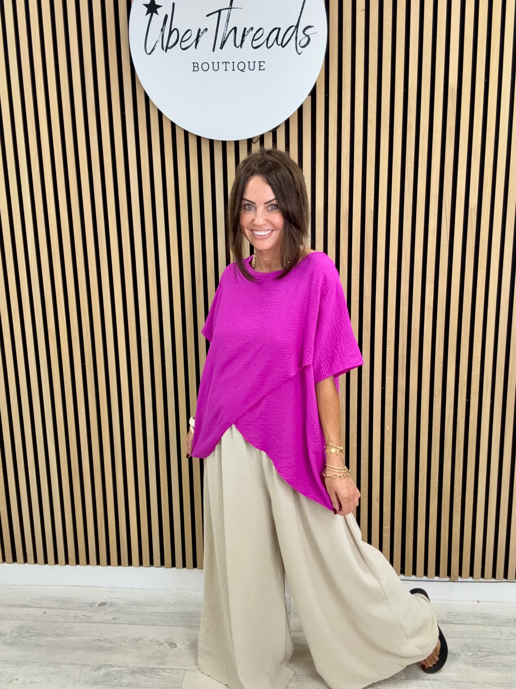 The Heidi Wrap - Magenta