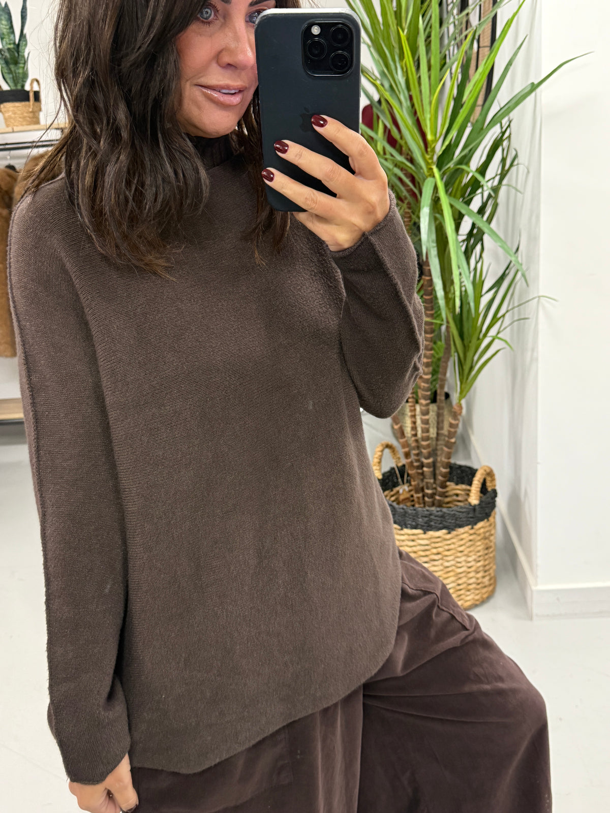 Asher Soft Knit - Chocolate