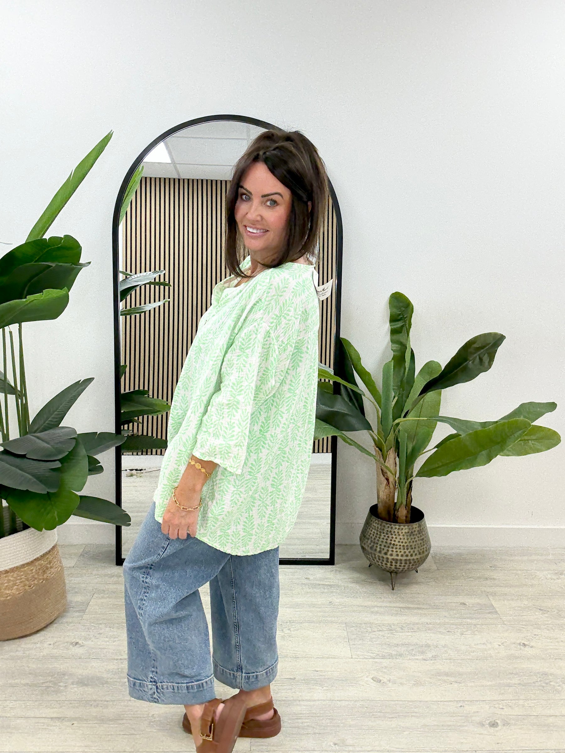 The Valencia Morella One Button - Green