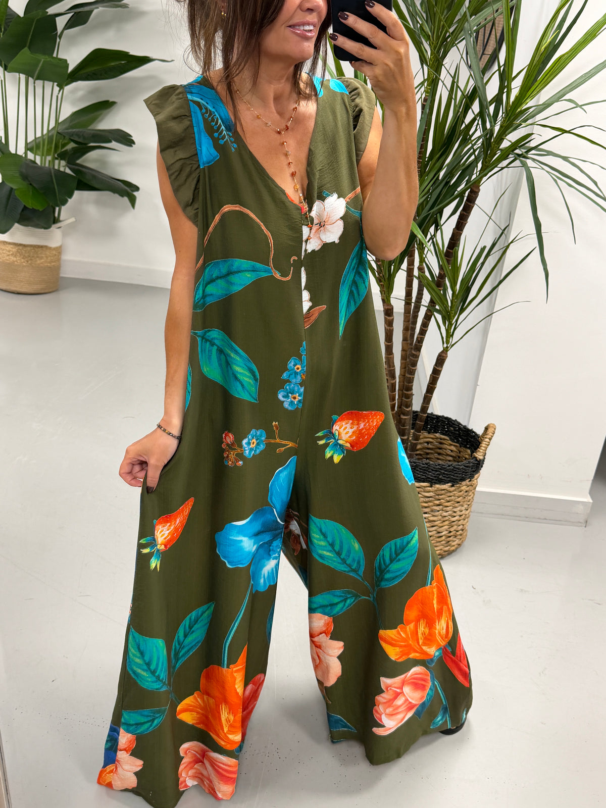The Bold Floral Jumpsuit