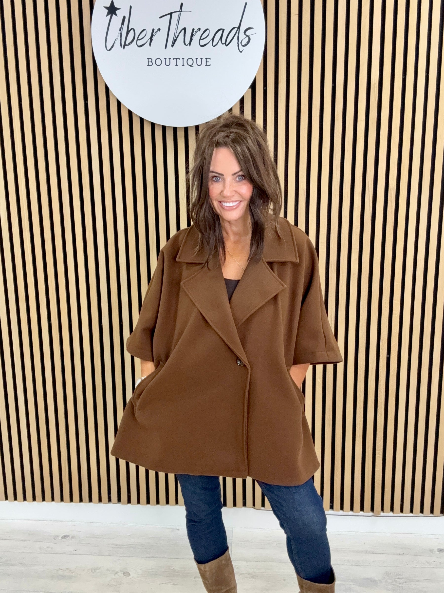 Autumn Cape - Chocolate