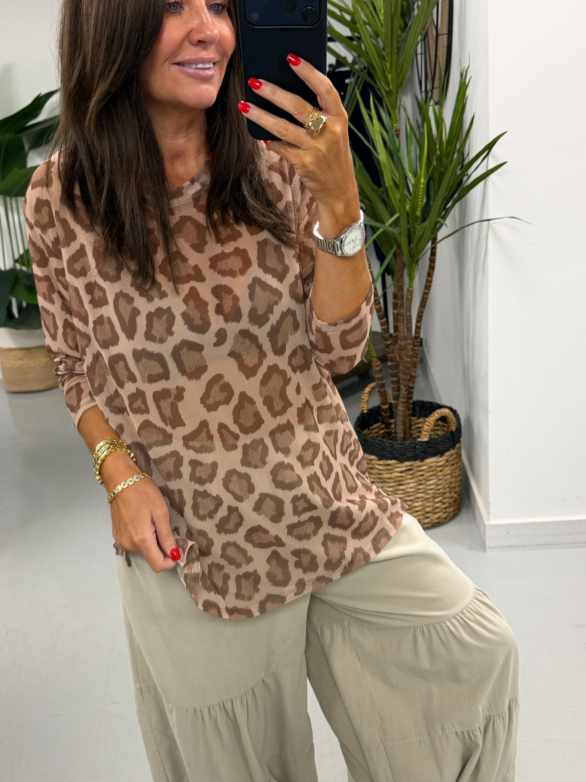 The Animal Mesh - Taupe (Size 12-18)
