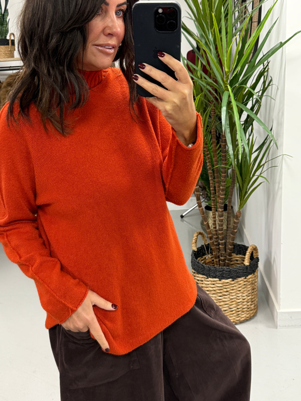 Asher Soft Knit - Pumpkin Spice