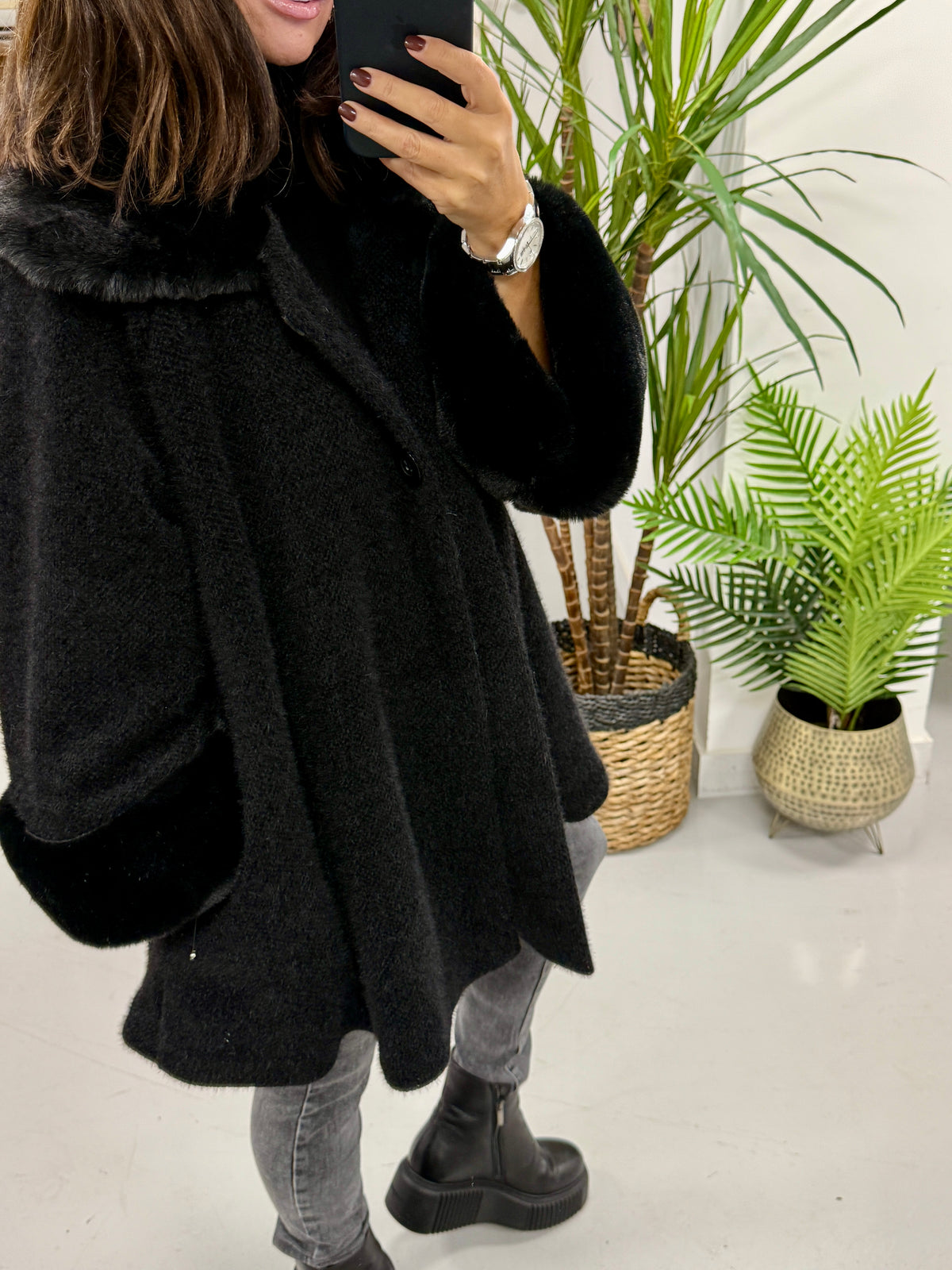 Kensington Swing Jacket - Black
