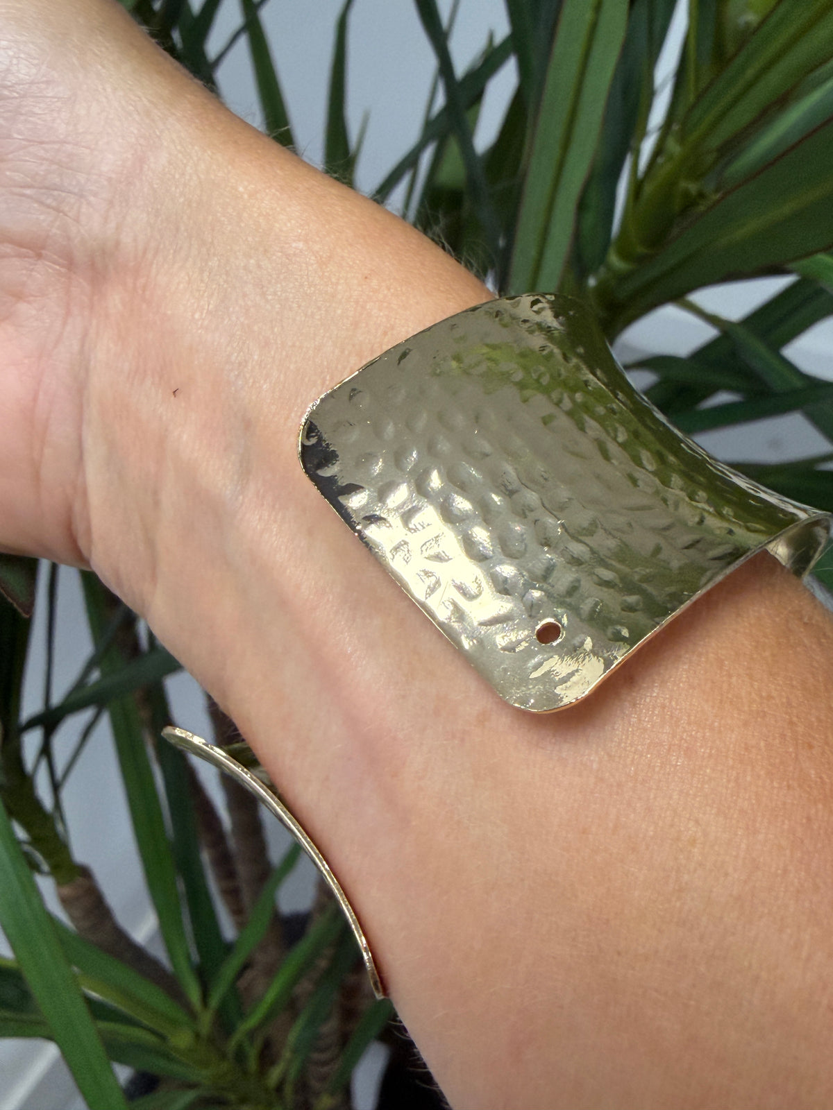 Gold Mottled Bangle