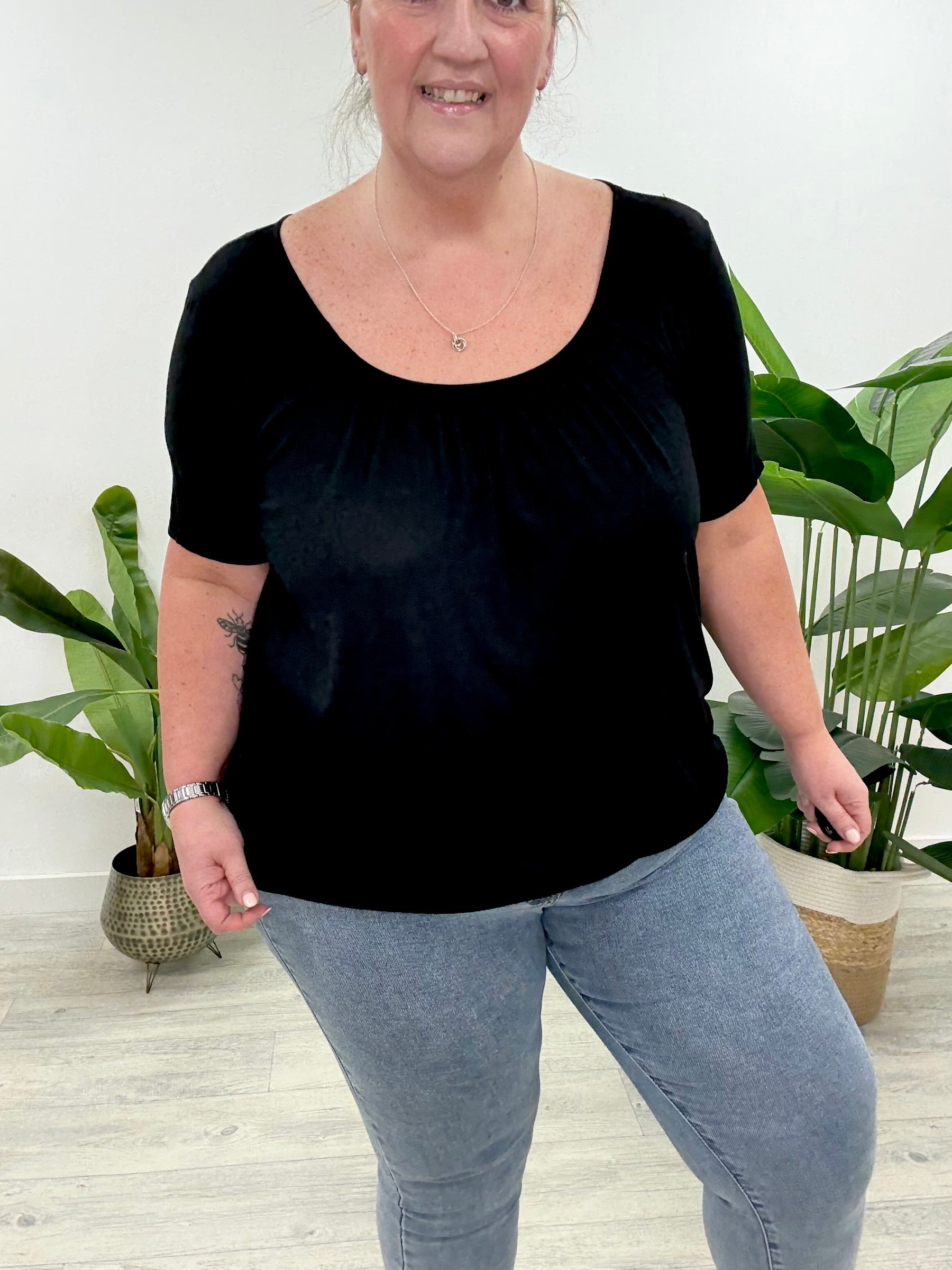 Basic Bubble Tee - Black