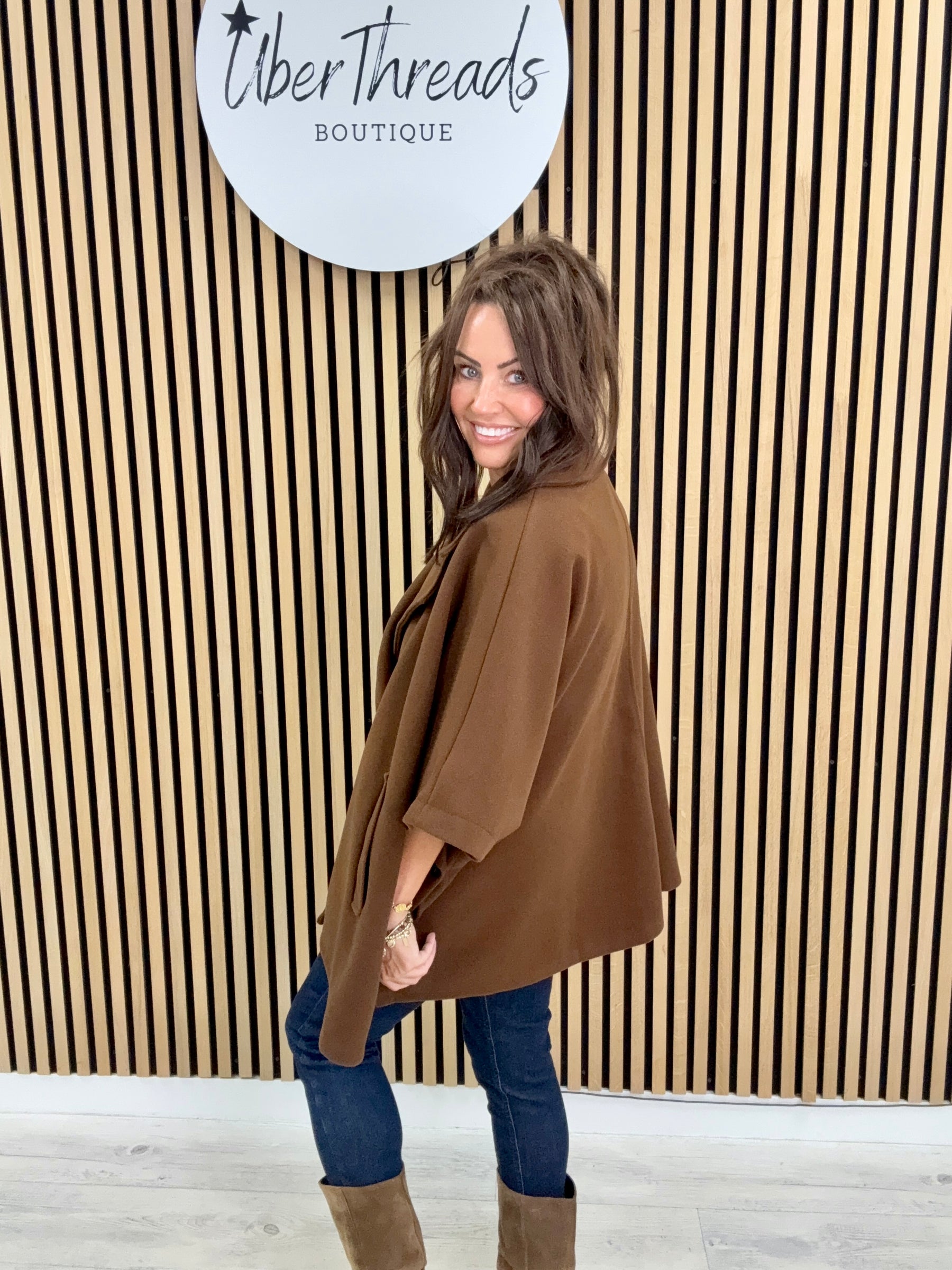 Autumn Cape - Chocolate