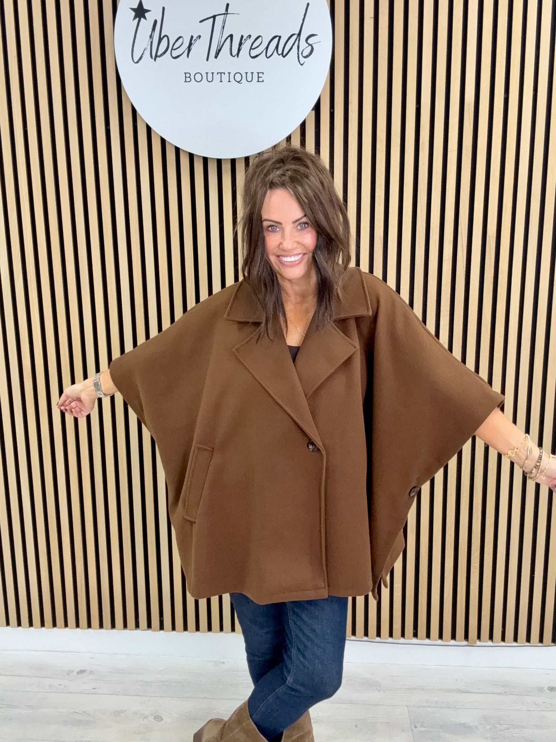 Autumn Cape - Chocolate