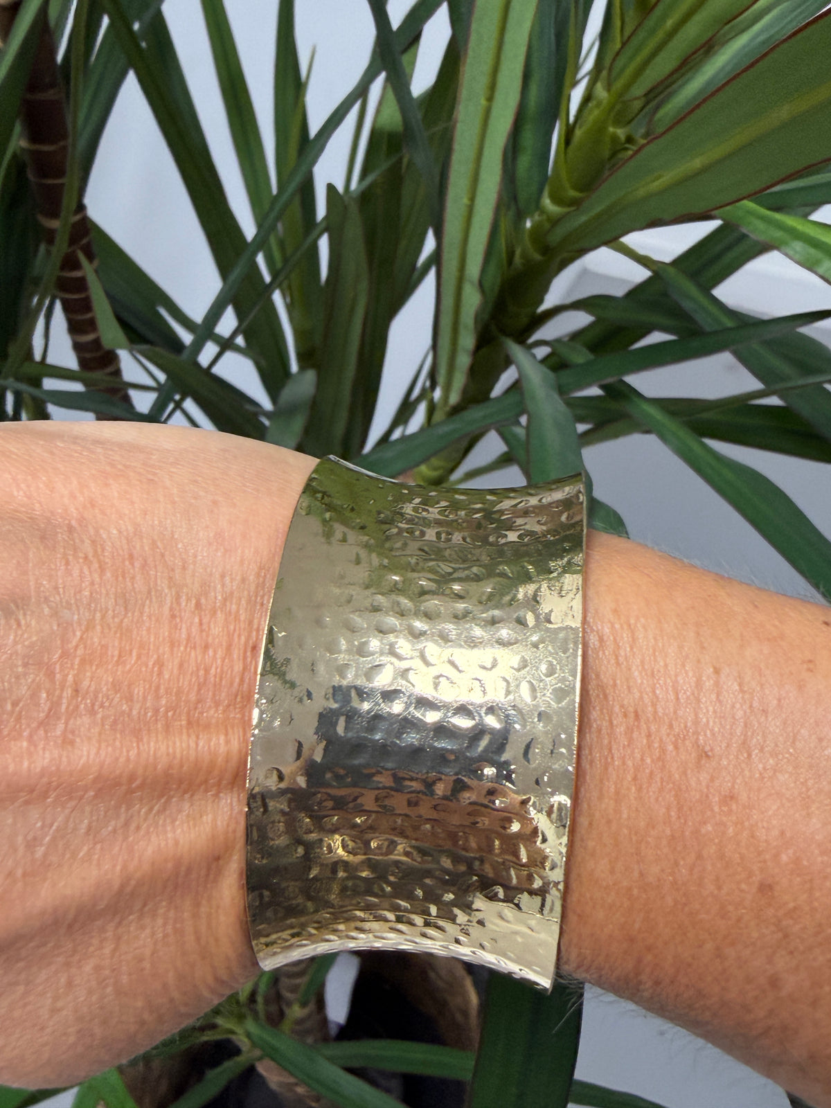 Gold Mottled Bangle
