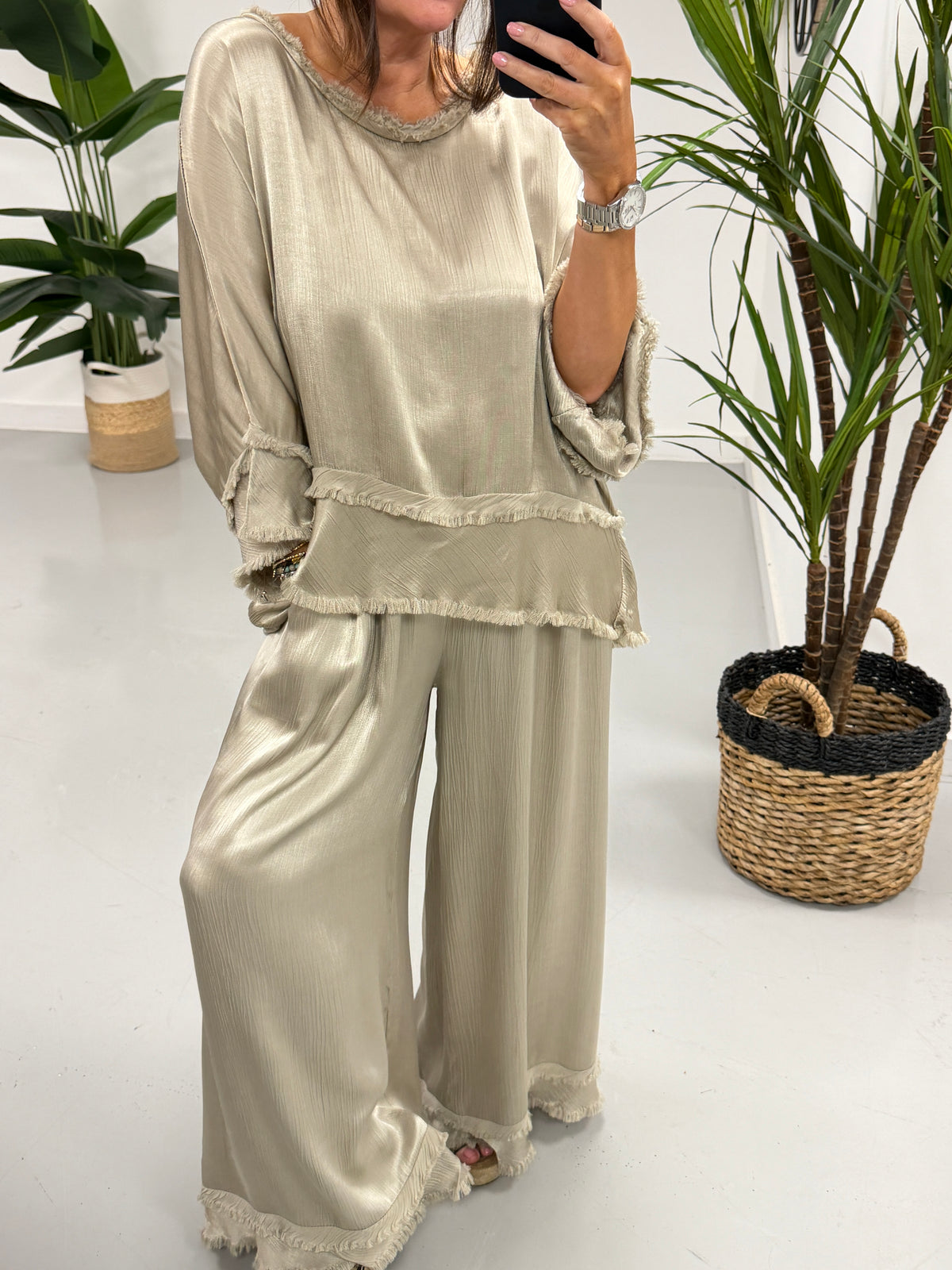 The Bora Bora Two Piece - Champagne