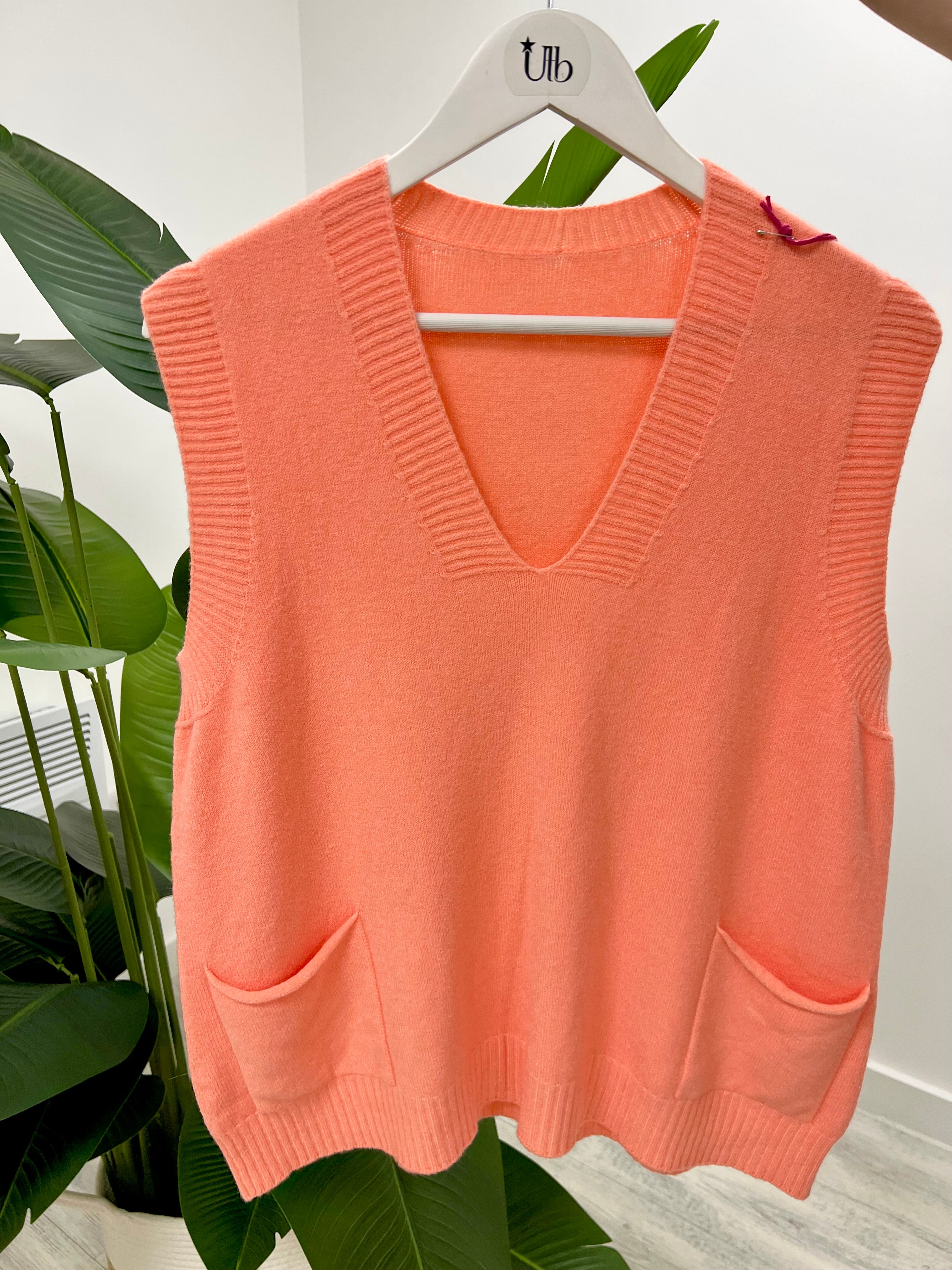 Gold Label Knit Scuba V-Neck Tank main image 1