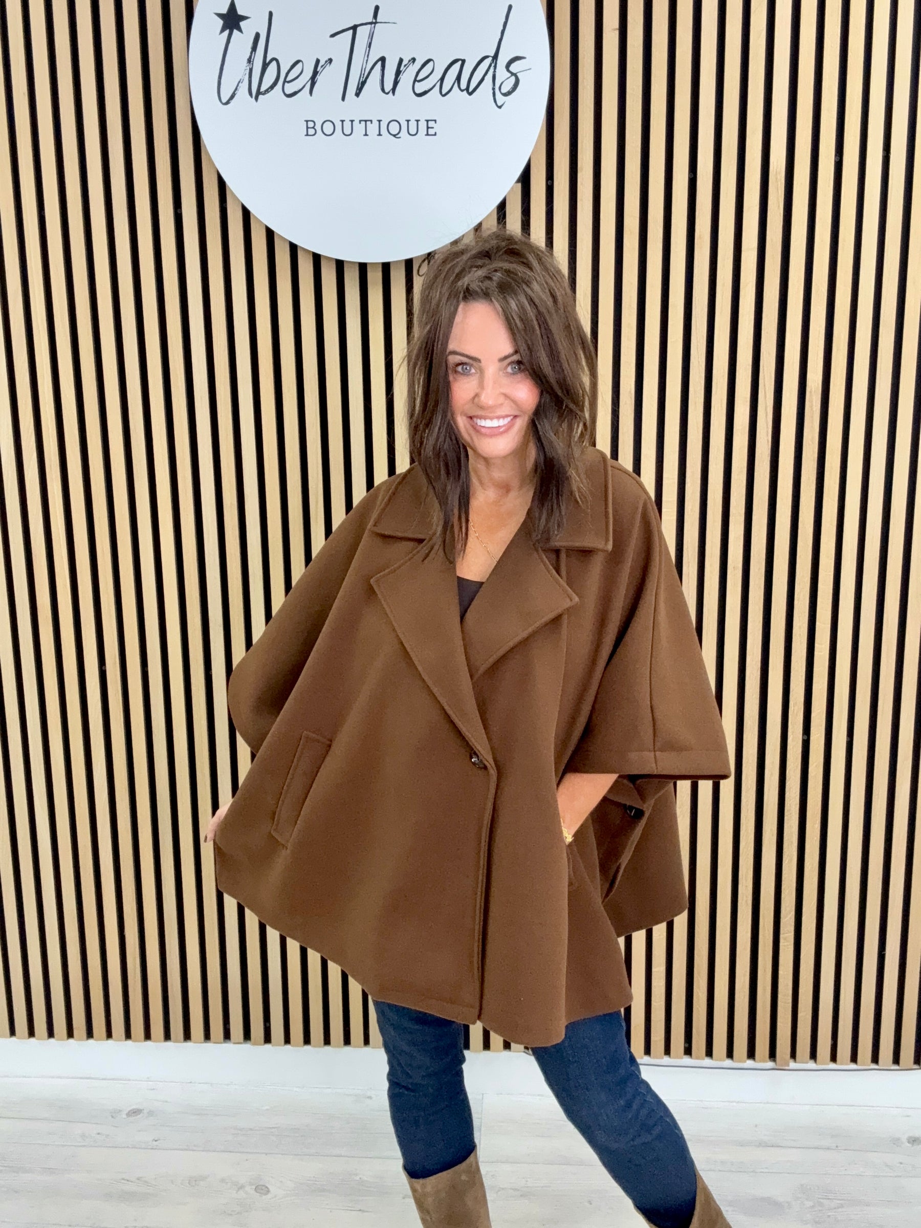 Autumn Cape - Chocolate