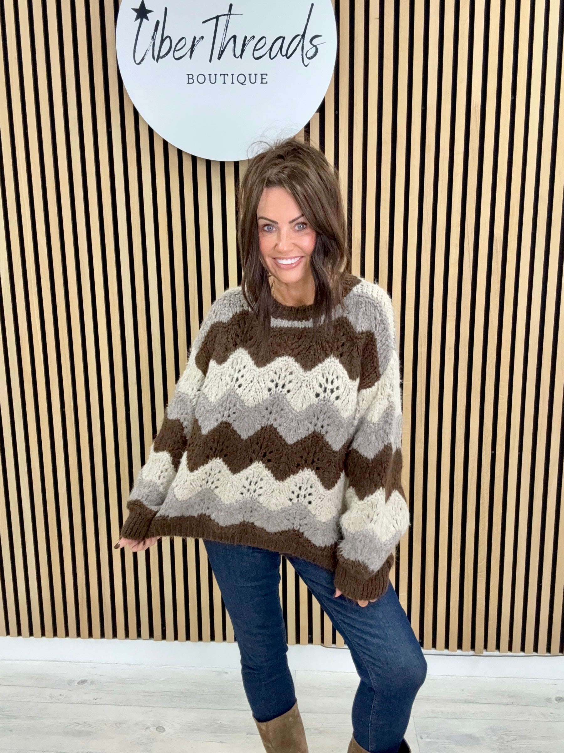 The Autumn Waves Knit