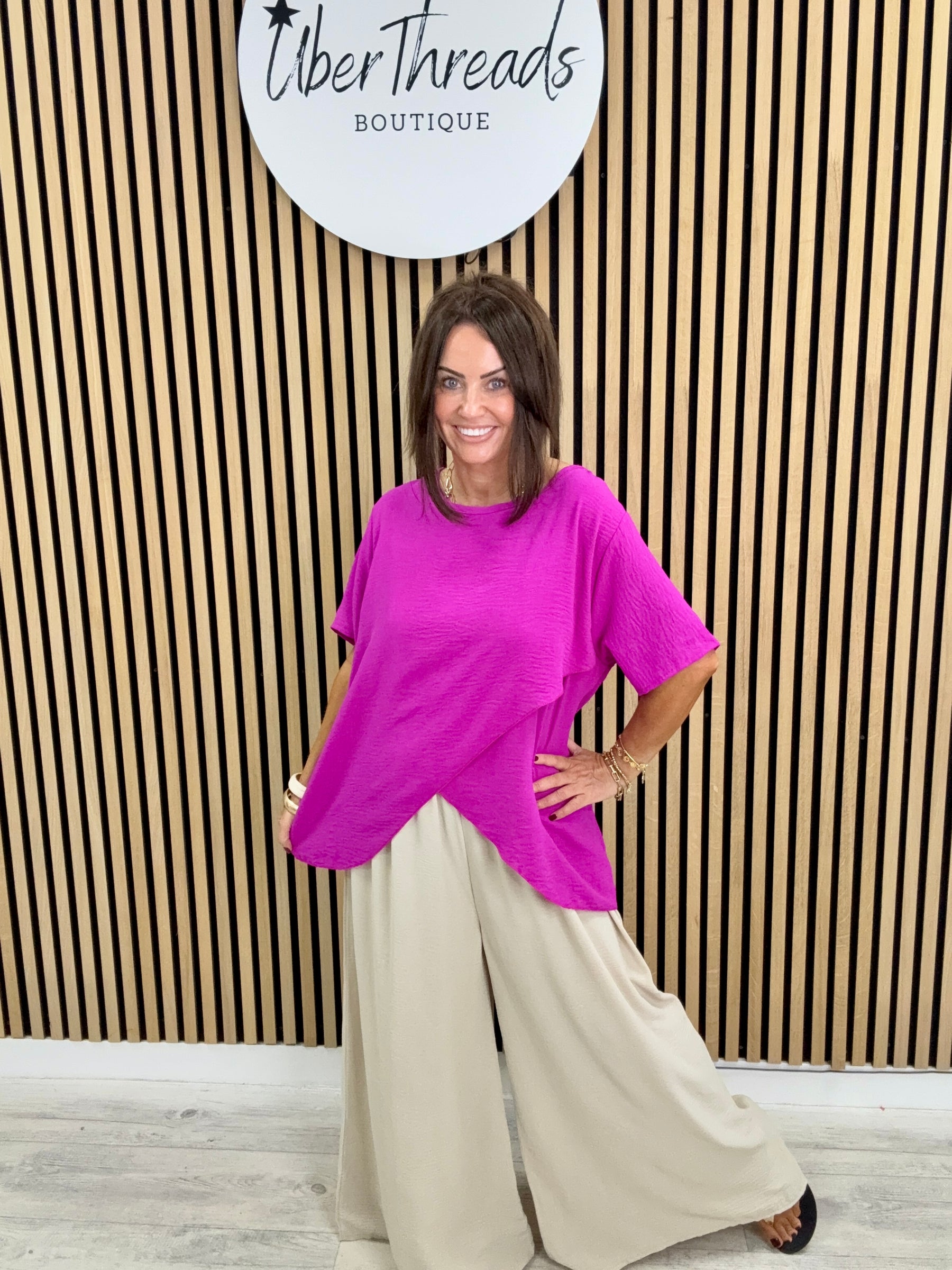 The Heidi Wrap - Magenta