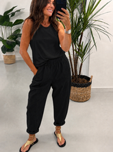 The Magic Seamed Jogger - Black