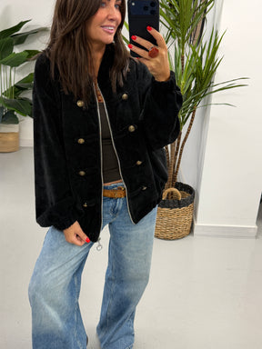 The Big Softie Military Bomber - Black