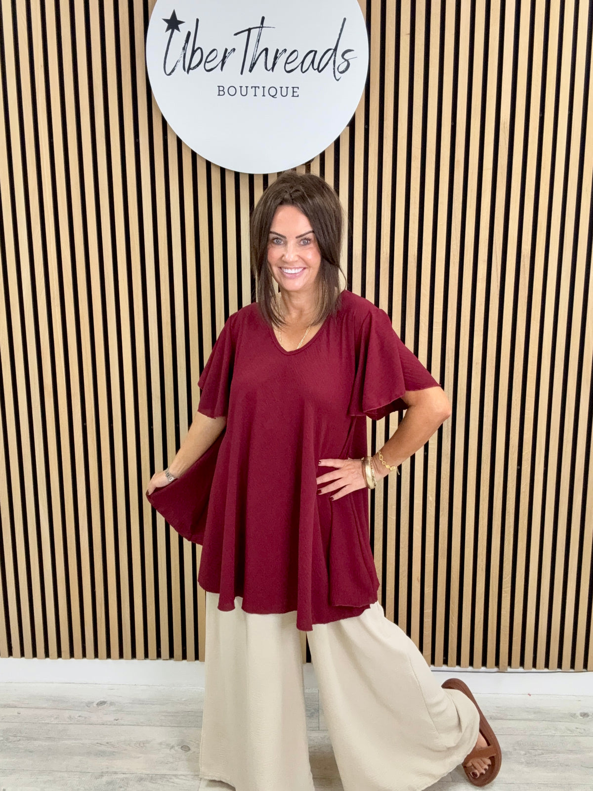 Heidi Swing Tunic - Mulberry