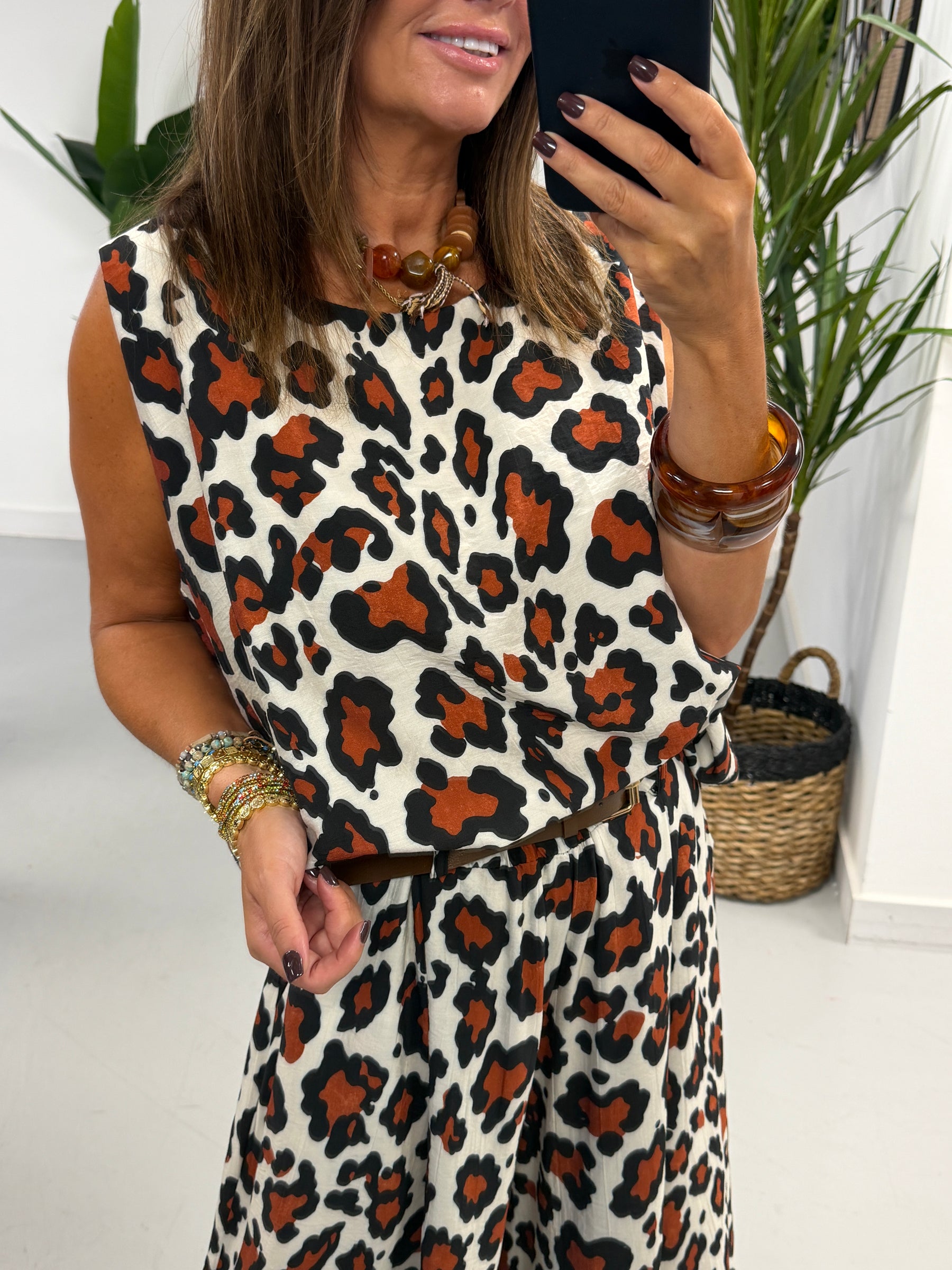 The Animal Tuscany Two Piece - Cream/Rust