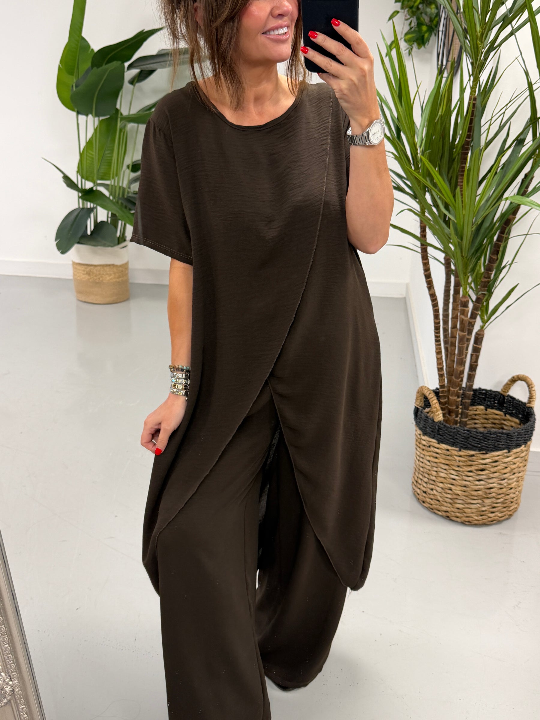 The Fiji Two Piece (standard) - Chocolate