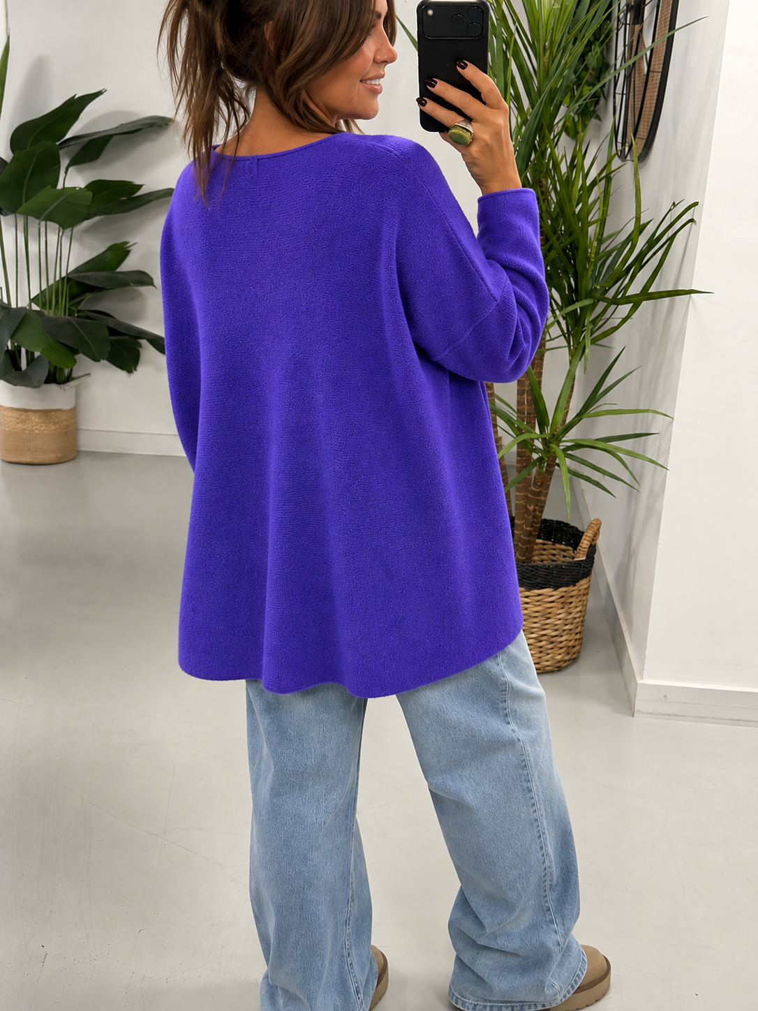 The Chelsea Soft Knit - Purple