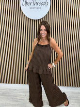 The Ocean Breeze Halterneck Two Piece - Chocolate