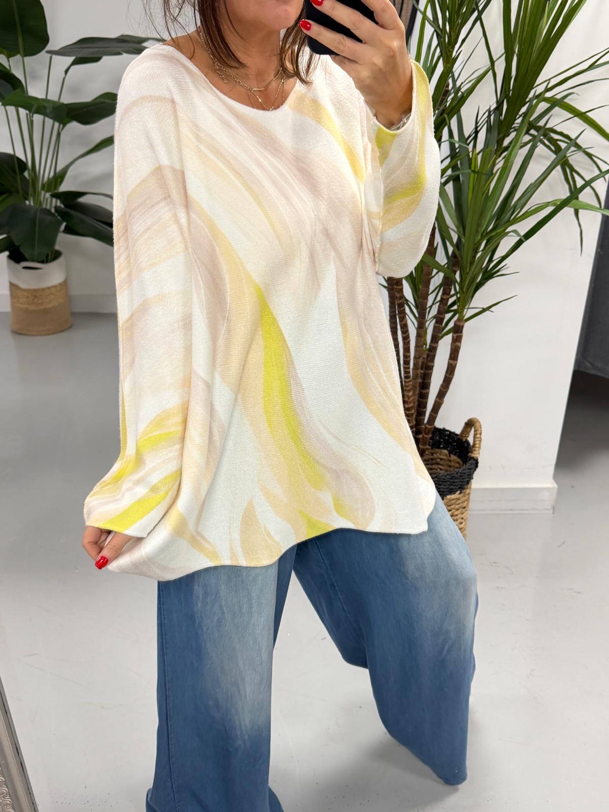 The Swirl Soft Knit - Lemon (Special Buy - No Blue Light)