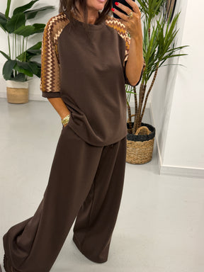 The Ziggy Scuba Tracksuit - Chocolate