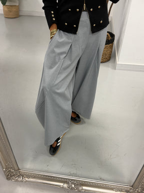 I.D Melange Barrel Jogger - Grey