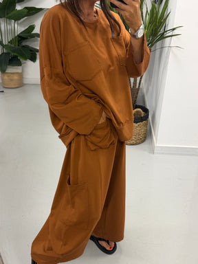 The Freestyle UTB Utility Jersey Top - Rust
