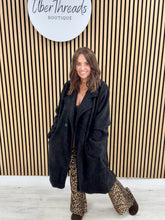 The Boyfriend Blazer Coat - Black