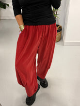 The Orleans Needlecord Joggers - Red (Size 10-18)