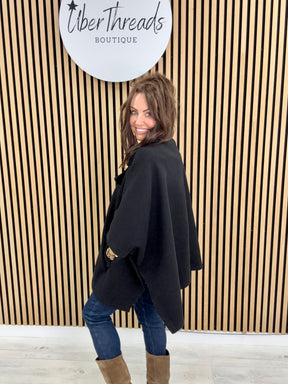 Autumn Cape - Black