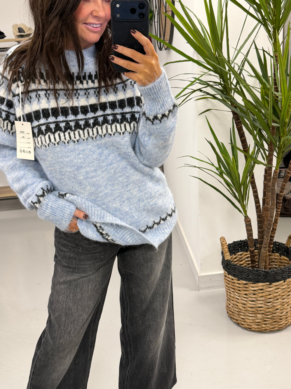 The Hermione Soft Knit - Baby Blue