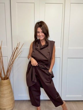 Hampton Scuba JOGGERS - Chocolate