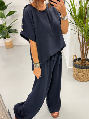 Military Two Piece - Navy