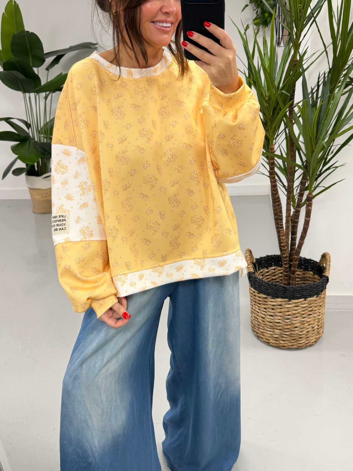 The Vintage Ditsy Life Isn’t Perfect - Lemon (Special Buy - No Blue Light)