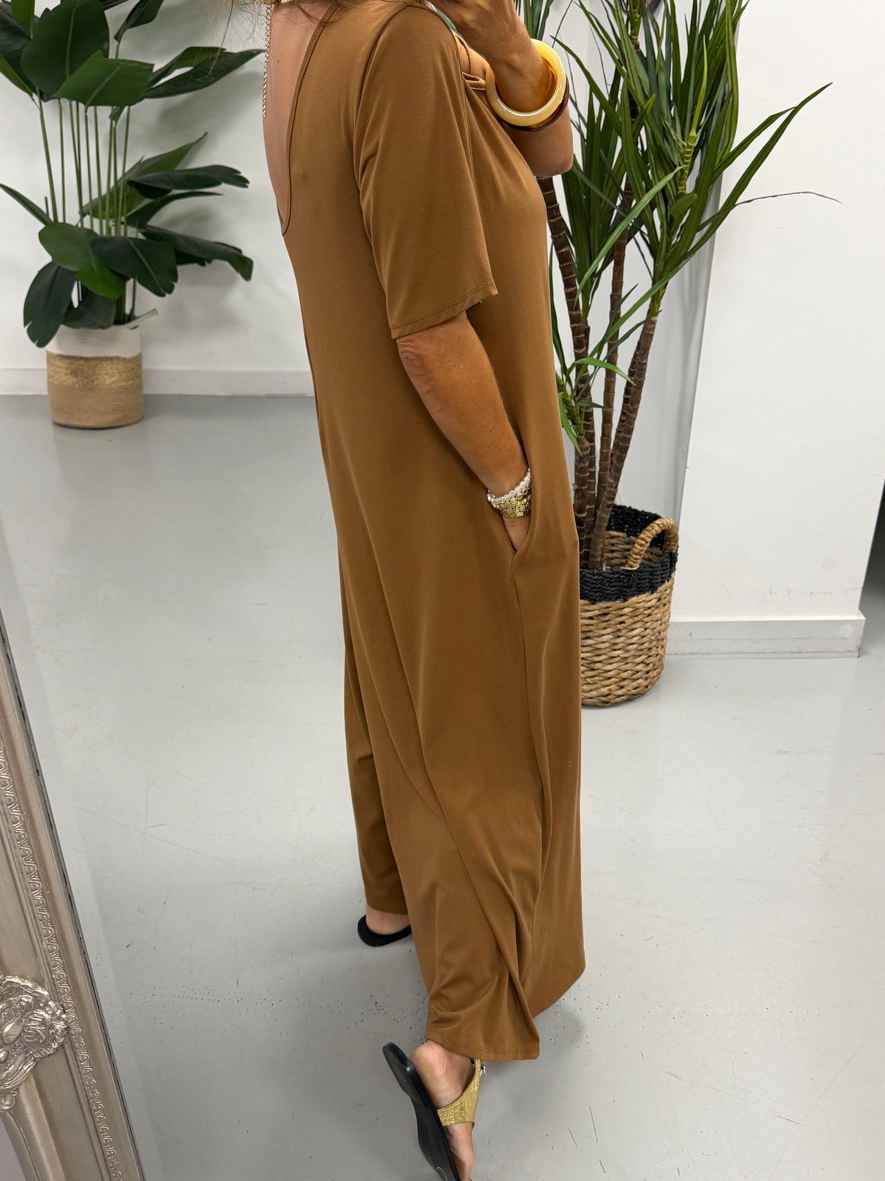 Jasmine Jumpsuit - Copper