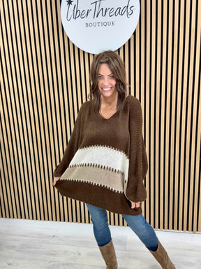 The Soft Stitch Knit - Chocolate