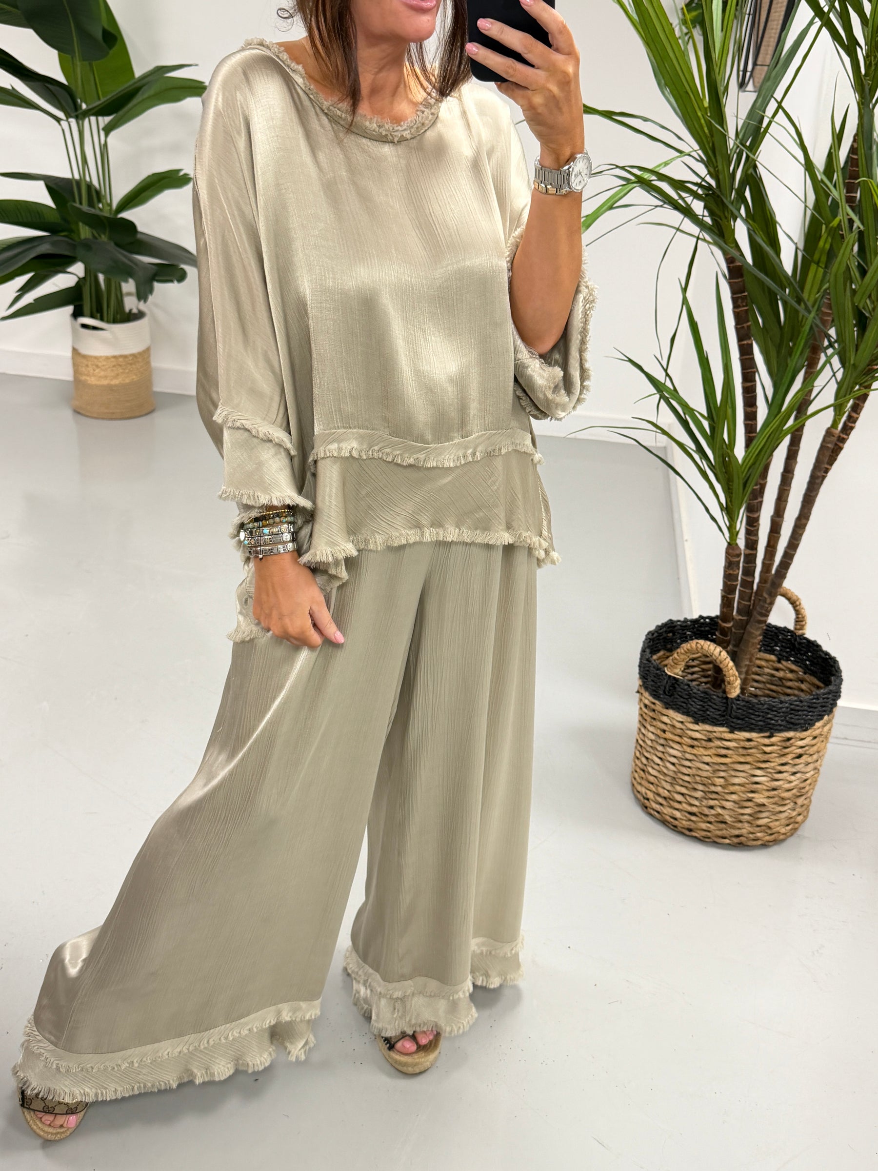 The Bora Bora Two Piece - Champagne