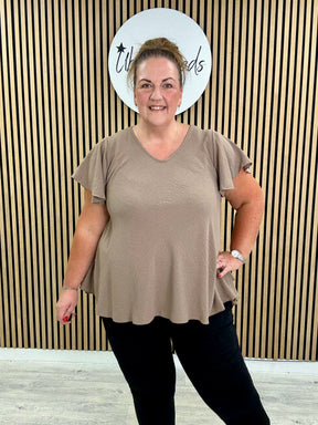Heidi Swing Tunic - Taupe