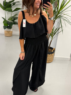 Luna Jumpsuit -Black