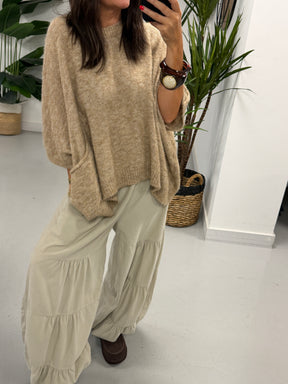 Zeta Otto Slouch Knit - Camel