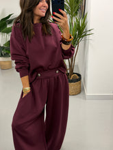 The Soft Touch Military Boxy Sweat - Wine