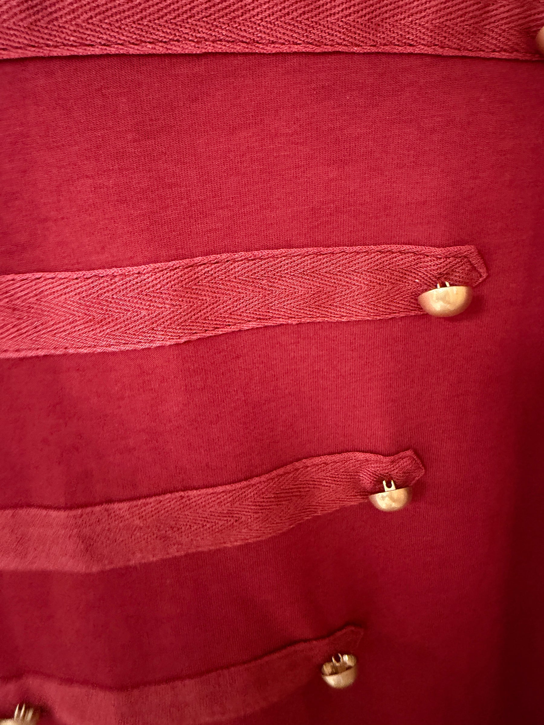 Military Tee- Wine