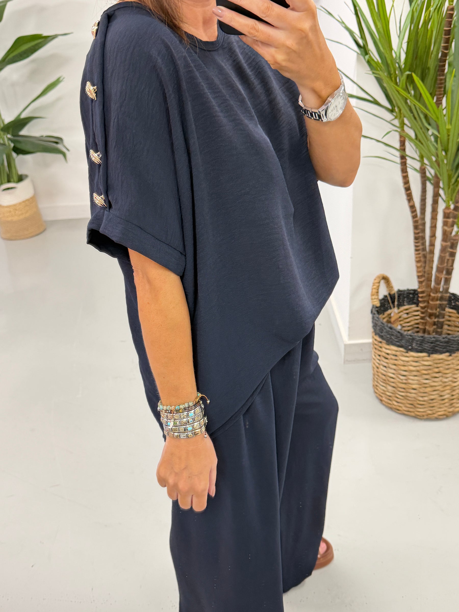 Military Two Piece - Navy