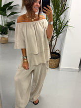 Sahara Bardot Tunic - Stone